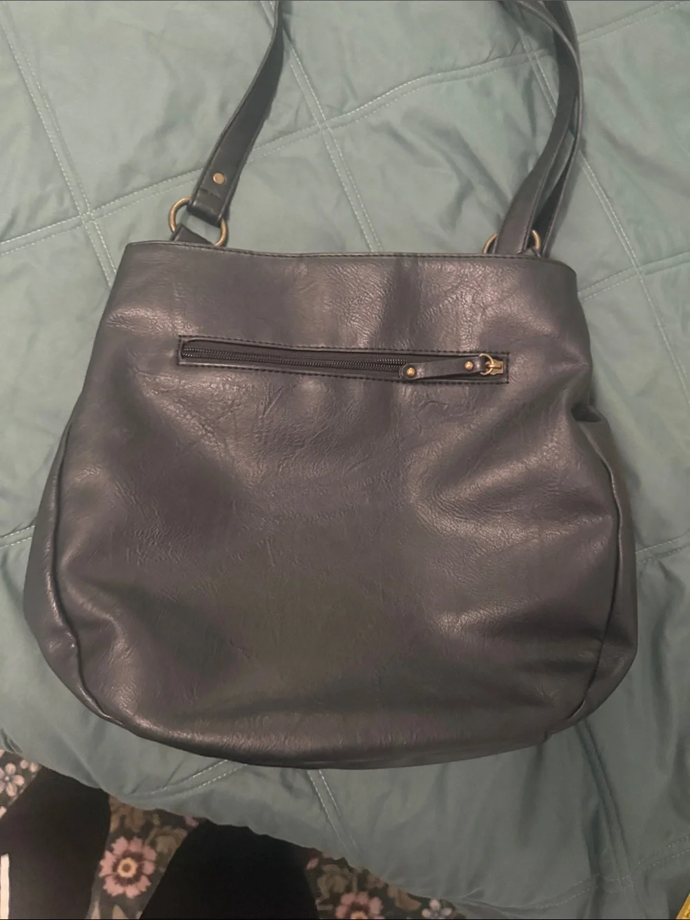 b.o.c by born leather black boho purse bag